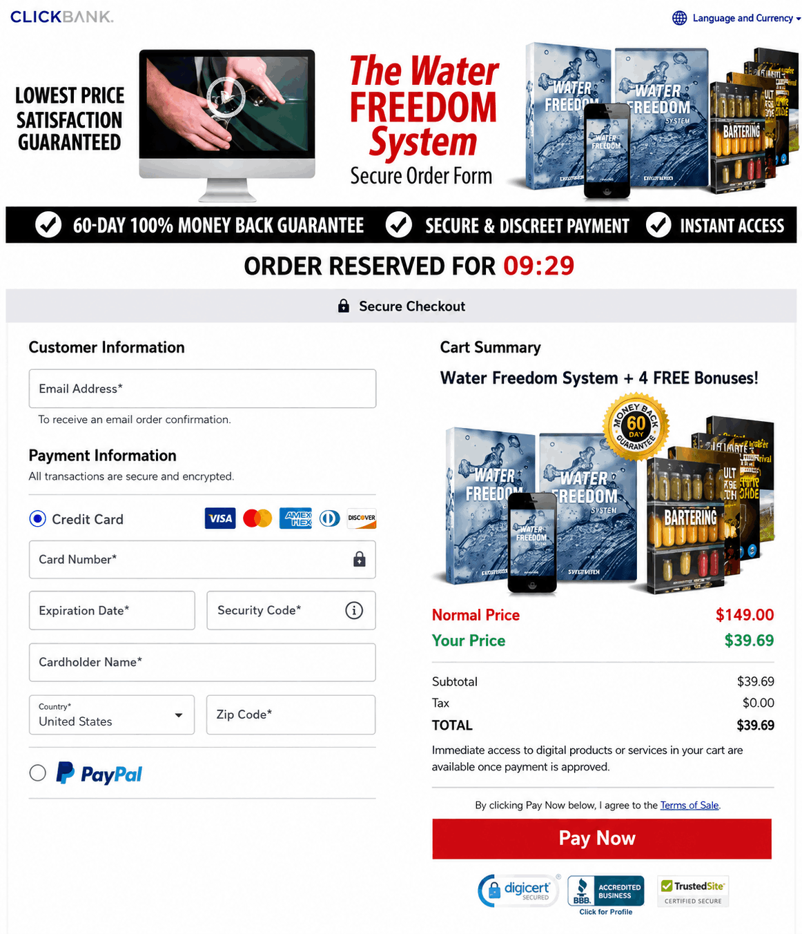 Water Freedom System guide